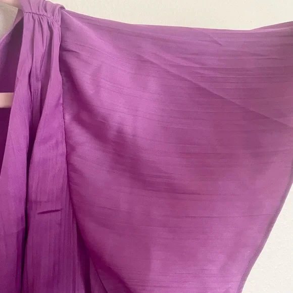 Anthropologie Vibrant Deep-V Mini Dress - Picture 9 of 10